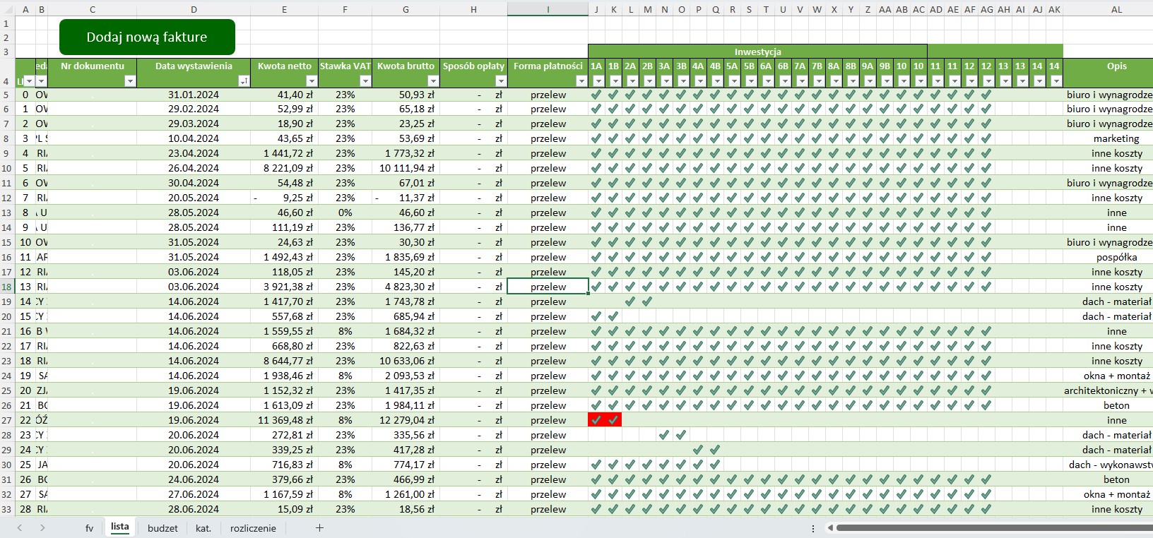 Baza Kosztów i Inwestycji - Zdjęcie 3
