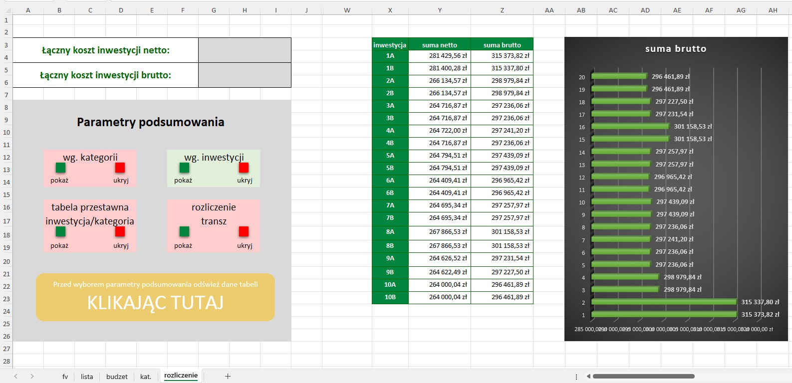 Baza Kosztów i Inwestycji - Zdjęcie 5